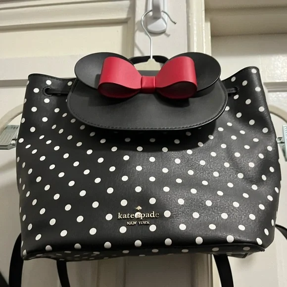 Kate Spade x Minne Mouse Disney backpack like new